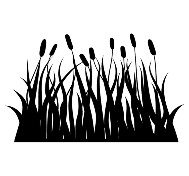 Vinyl tapijt badkamer juncos monokleur - TenStickers
