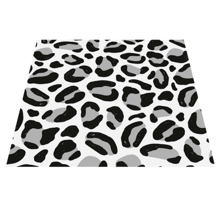 Vinyl vloerkleed dierenprint luipaardvacht - TenStickers