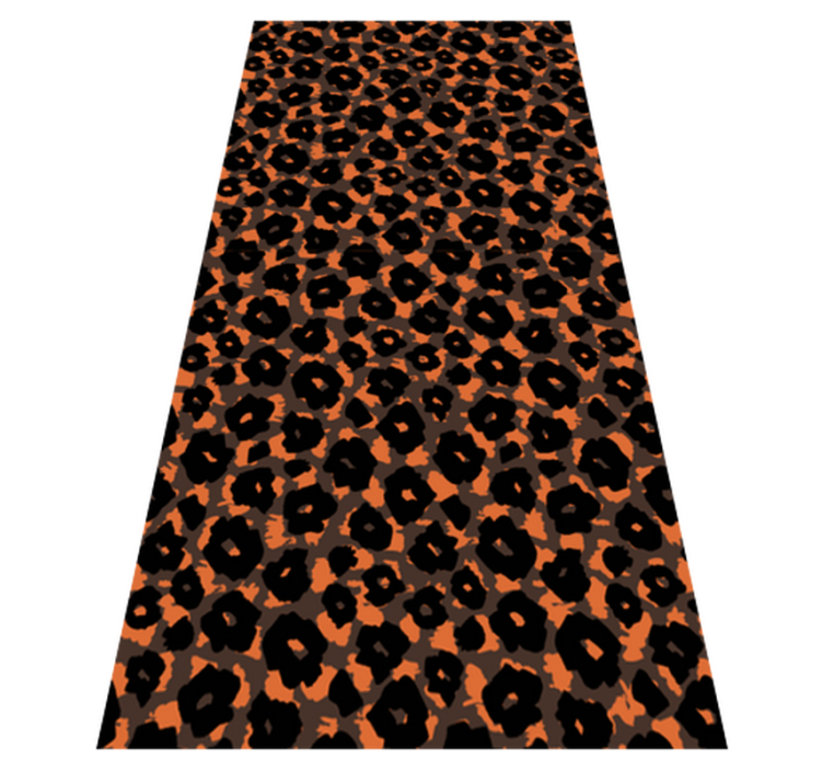 Vinyl vloerkleed dierenprint kalahari luipaardimitatie - TenStickers
