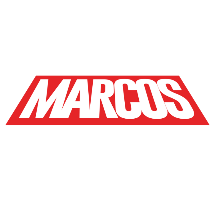 Vinyl tapijt kind met gepersonaliseerde comic naam - TenStickers