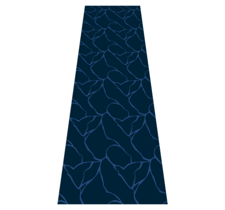 Vinyl tapijt badkamer blauw marmer textuur ontwerp - TenStickers