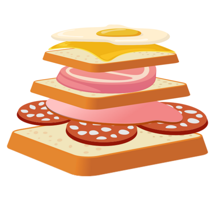 Vinyl tapijt keuken francesinha - TenStickers