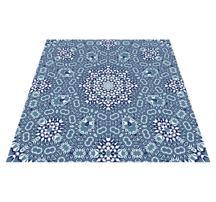 Vinyl tapijt keuken mosaic mandala - TenStickers