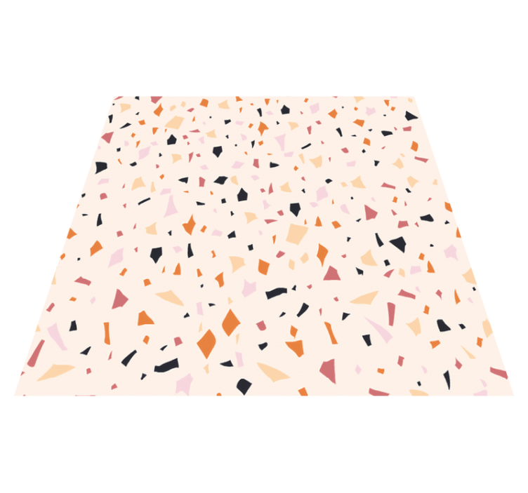 Vinyl tapijt keuken grijs terrazzo plaat - TenStickers