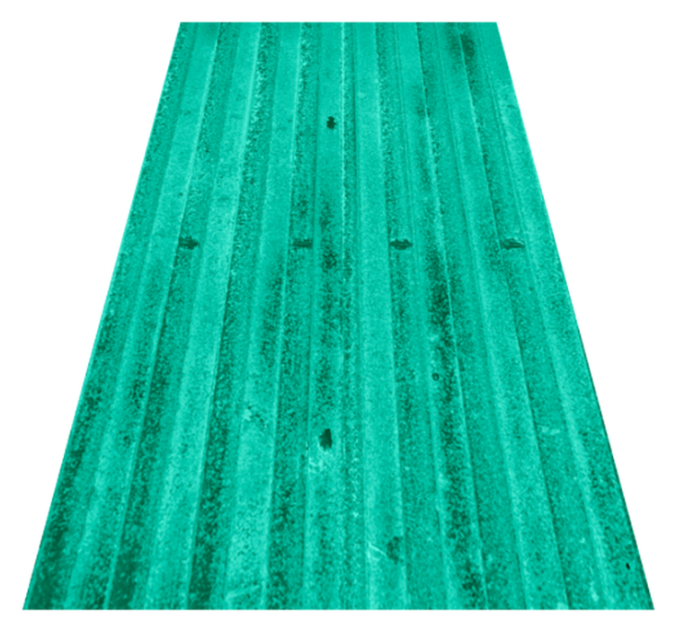 Vinyl tapijt keuken mint verouderde metallic textuur - TenStickers