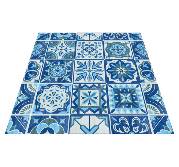 Vinyl tapijt keuken talavera tegels wanddecoratie - TenStickers