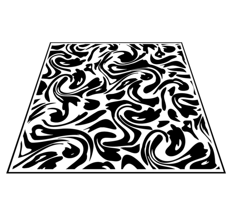 Vinyl tapijt keuken modern vloeibaar - TenStickers