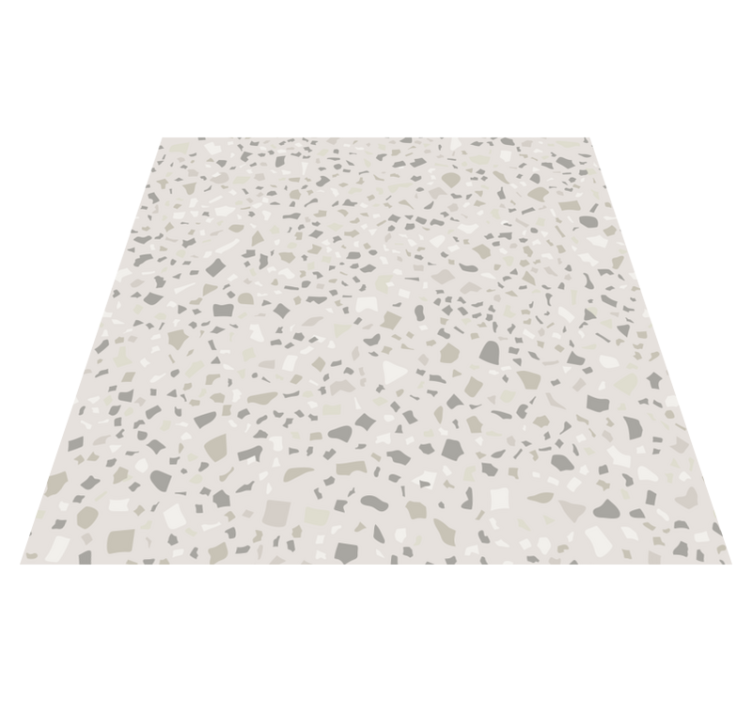 Vinyl tapijt keuken grey terrazzo - TenStickers