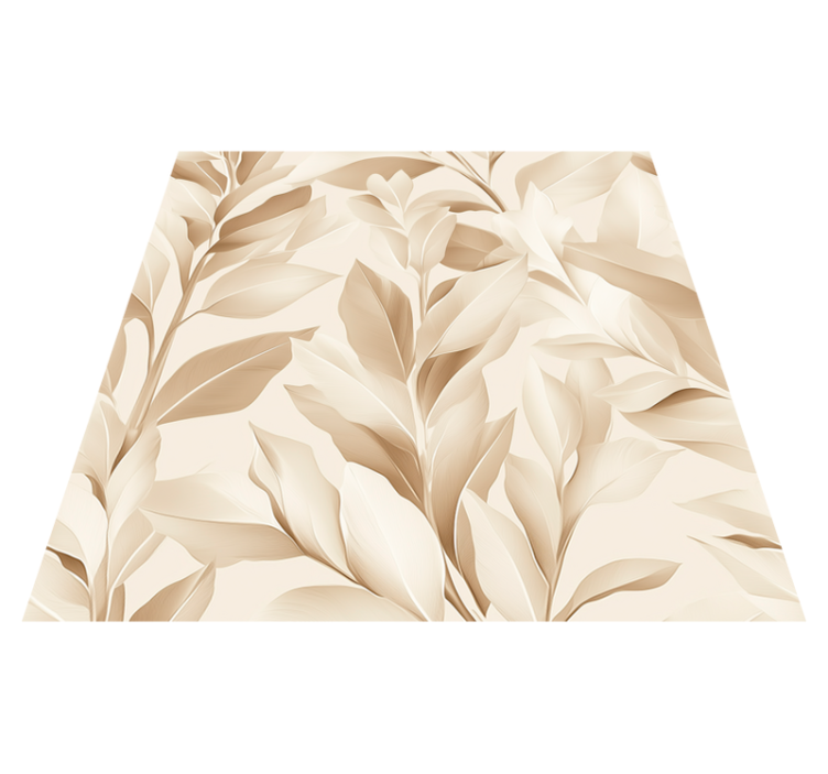 Vinyl tapijt keuken beige laken design - TenStickers