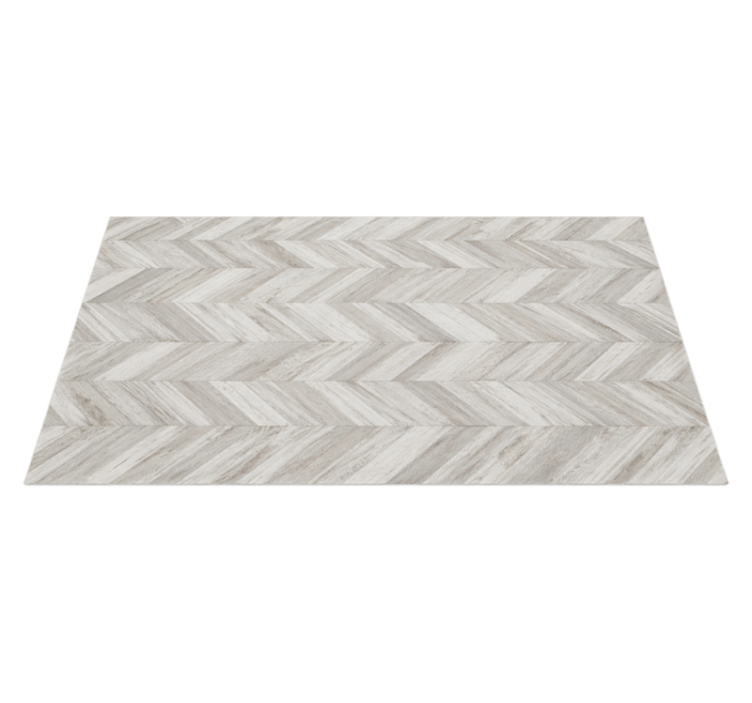 Vinyl tapijt keuken rustic v-plank - TenStickers