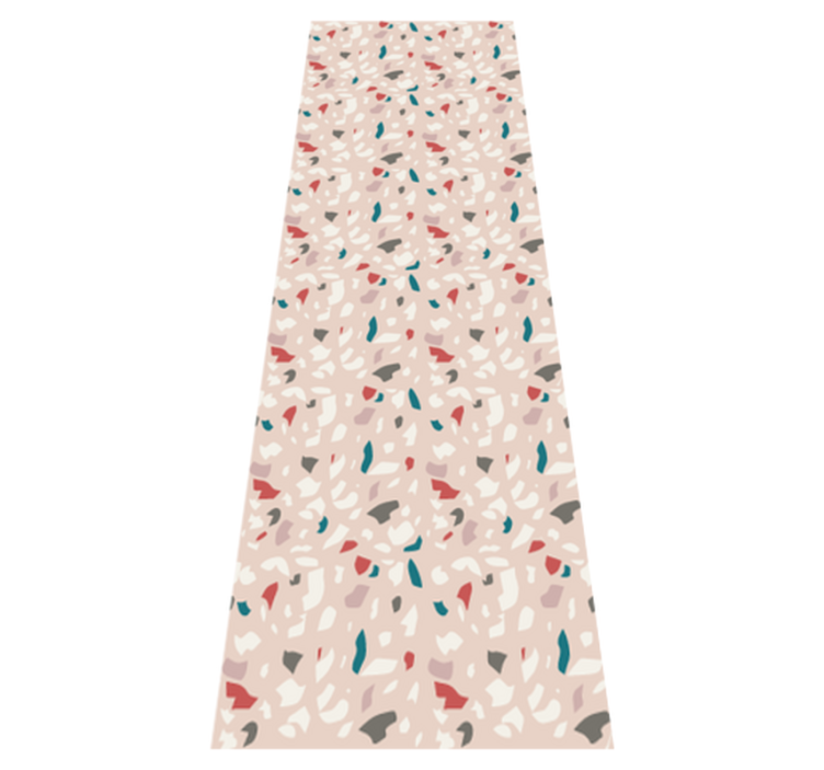 Vinyl tapijt slaapkamer terrazzo effect patroon - TenStickers