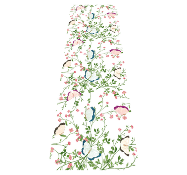 Vinyl tapijt slaapkamer fantasy aquarel - TenStickers