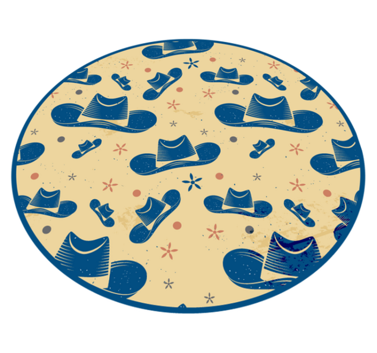 Cirkelvormige speelplaats vinyl tapijt baby - TenStickers