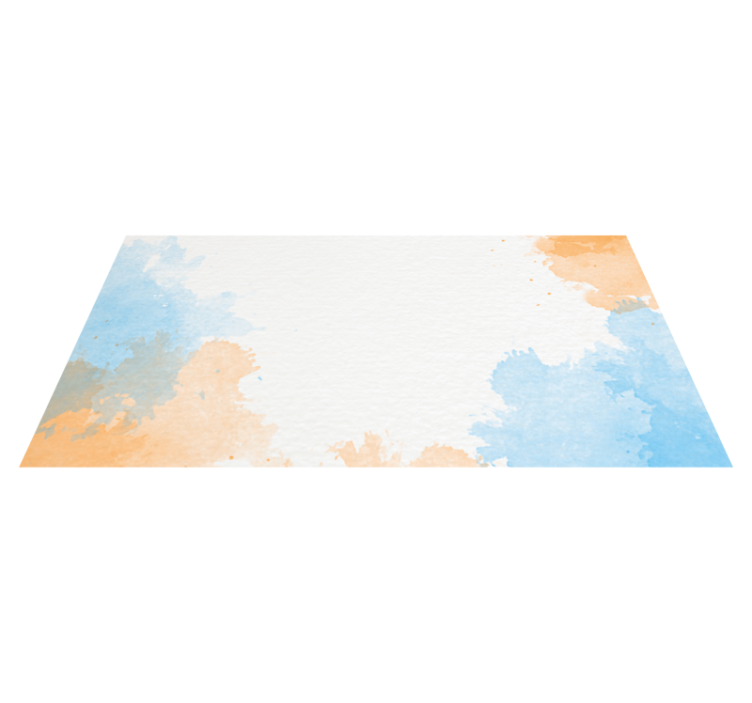 Abstract wolkenlandschap vinyl tapijt natuur - TenStickers