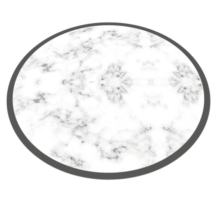 Marmeren vinyl tapijt marble circular - TenStickers