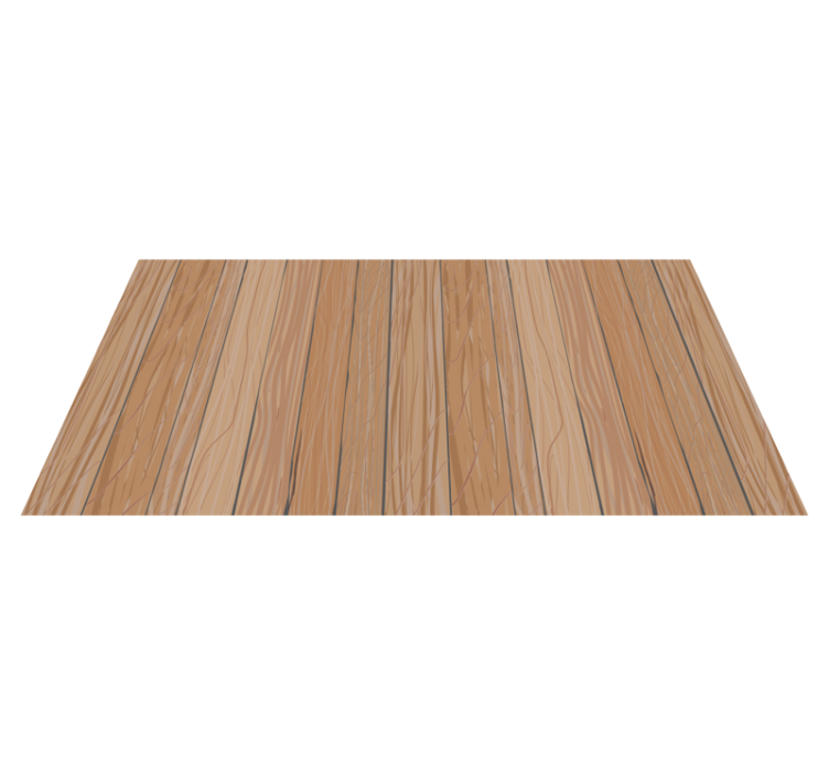 Houten strepen vinyl tapijt textuur - TenStickers