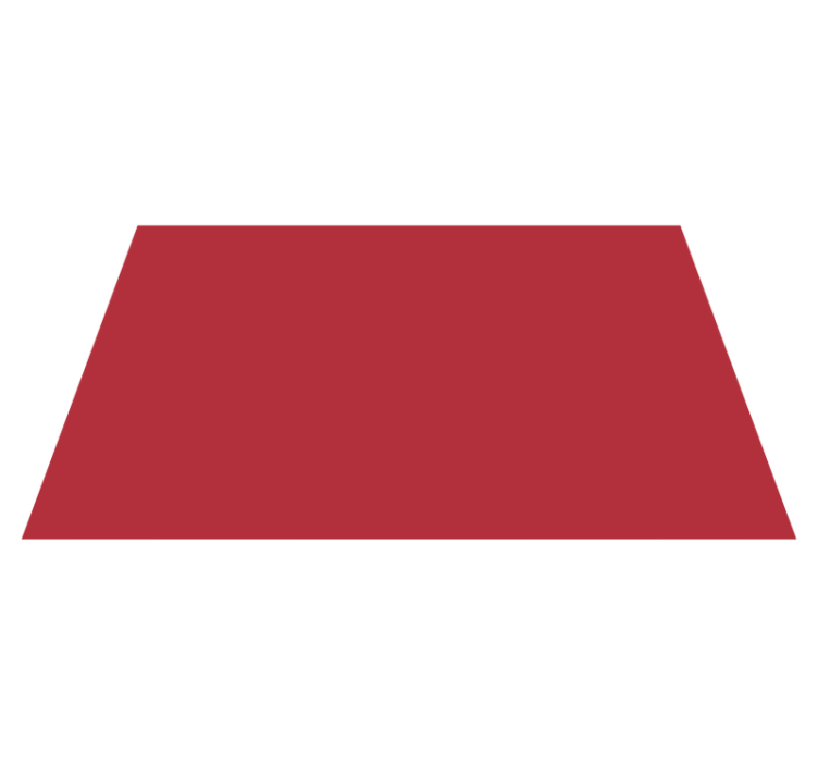 Weelderige karmozijnrode tint vinyl tapijt woonkamer - TenStickers