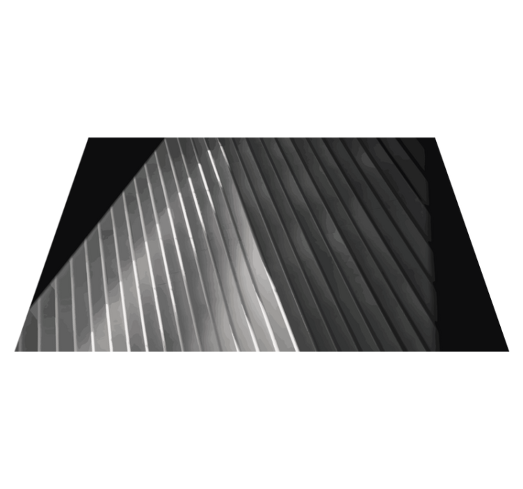 Glad gestreept oppervlak vinyl tapijt houtstructuur - TenStickers