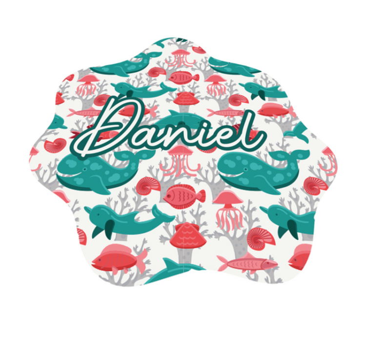 Aangepaste onderwaterexpeditie vinyl tapijt meer kinderen - TenStickers