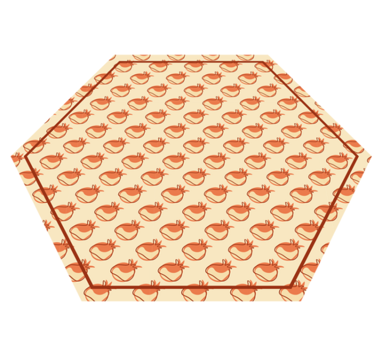 Charmante vogelpatronen vinyl tapijt keuken - TenStickers