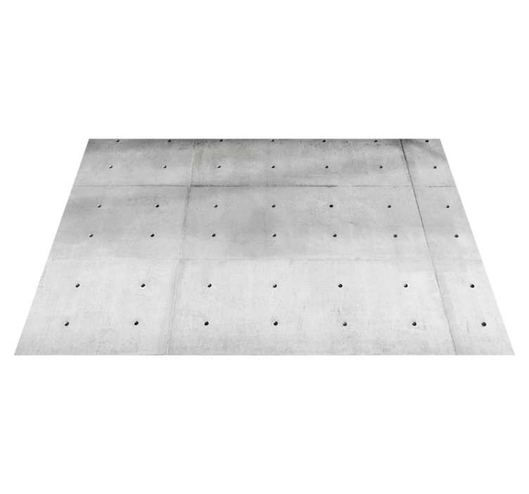 Betongrijze textuur vinyl tapijt stenenstructuur - TenStickers