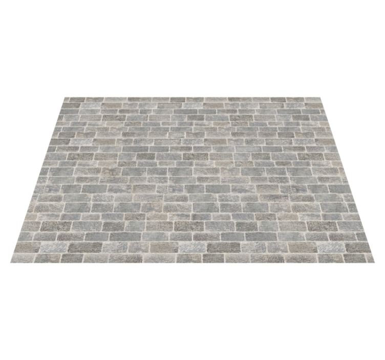 Stenen patroon vinyl tapijt stenenstructuur - TenStickers