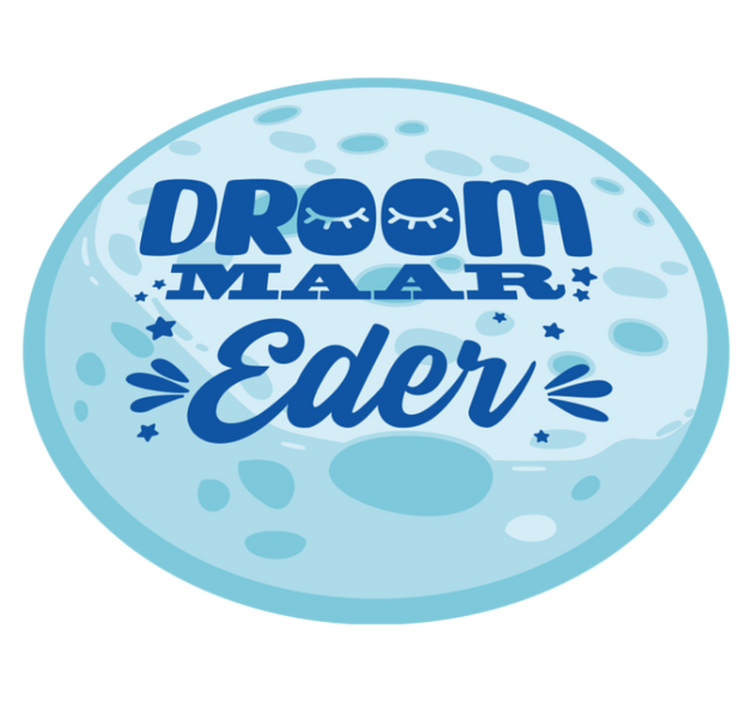 Vinyl tapijt slaapliedje kinderen - TenStickers