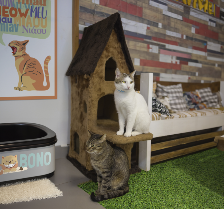 Grasstructuur vinyl tapijt textuur - TenStickers