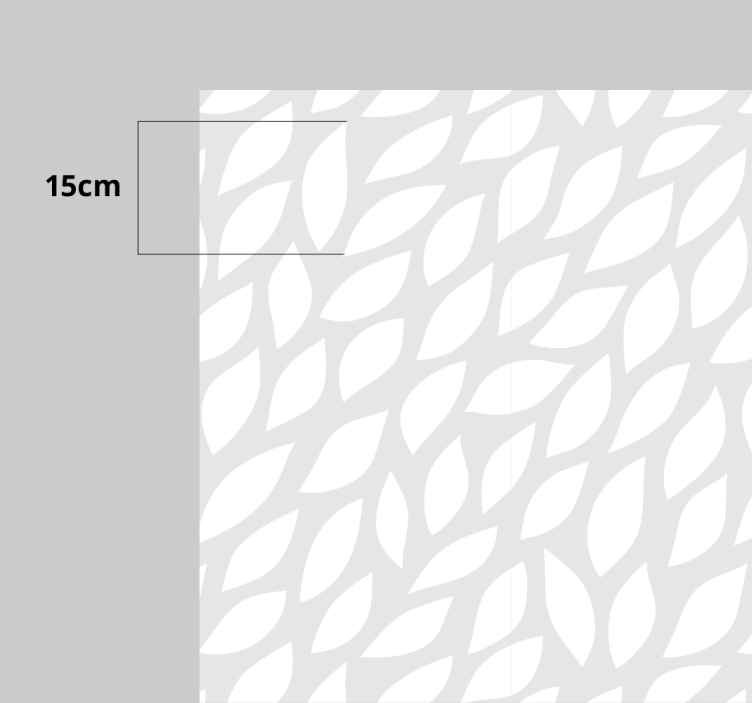 Geometrische schaduwpatronen vinyl tapijt keuken - TenStickers