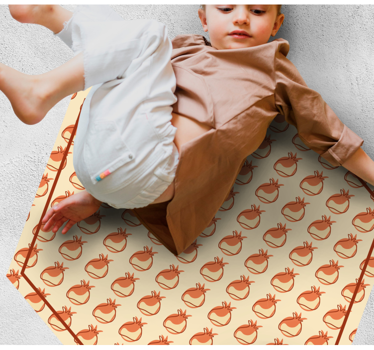 Charmante vogelpatronen vinyl tapijt keuken - TenStickers