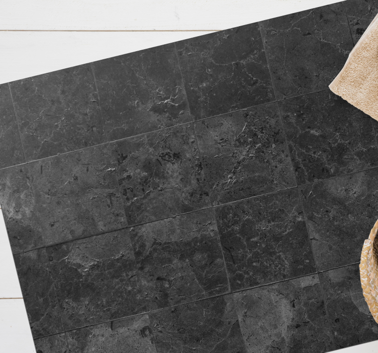 Gemarmerd oppervlak marmeren vinyl tapijt - TenStickers