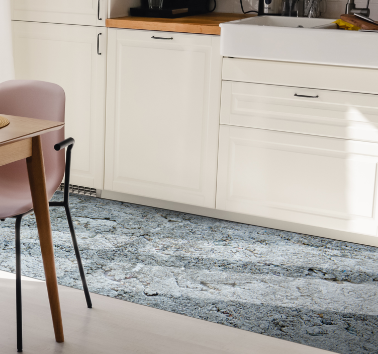 Marmerstructuur oppervlak marmeren vinyl tapijt - TenStickers