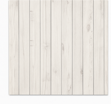 Verweerd wit hout vinyl tapijt eetkamer - TenStickers