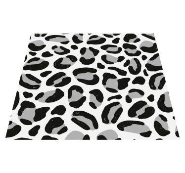 Vinyl vloerkleed dierenprint luipaardvacht - TenStickers