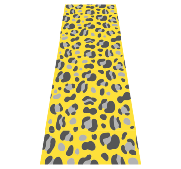 Vinyl vloerkleed dierenprint pantone luipaardprint - TenStickers