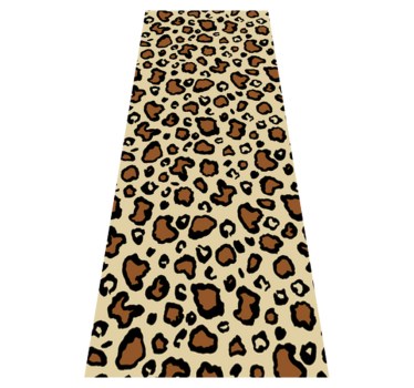 Vinyl vloerkleed dierenprint klassieke luipaardprint - TenStickers