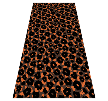 Vinyl vloerkleed dierenprint kalahari luipaardimitatie - TenStickers