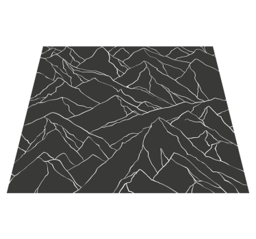Vinyl tapijt kantoor bergomtrek - TenStickers
