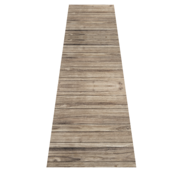 Vinyl tapijt kantoor grijs rustiek horizontaal hout - TenStickers