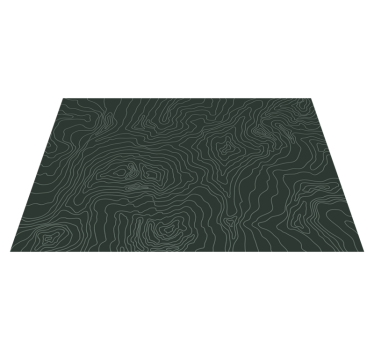 Esthetiek van contourkaarten vinyl tapijt textuur - TenStickers