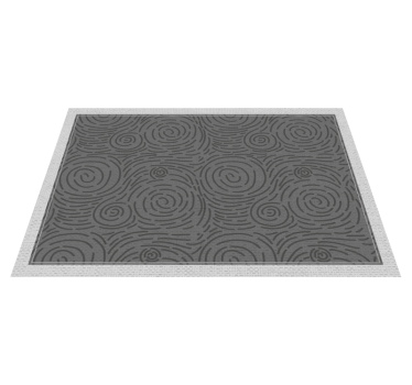 Wervelende patronen vinyl tapijt textuur - TenStickers