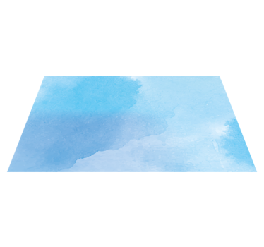 Aqua ombre vinyl tapijt textuur - TenStickers