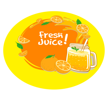 Verse sap splash vinyl tapijt zinnen en teksten - TenStickers
