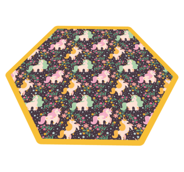 Mythische wezens speeltuin vinyl tapijt meer kinderen - TenStickers
