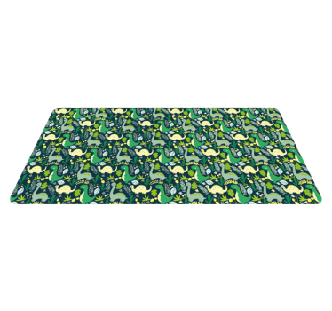 Thema jungle safari vinyl tapijt kind - TenStickers