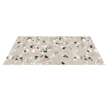 Terrazzo-geïnspireerd vinyl tapijt textuur - TenStickers