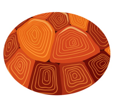 Organische contouren vinyl tapijt textuur - TenStickers
