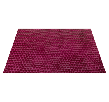 Vinyl vloerkleed dierenprint gestructureerde crimsontint - TenStickers