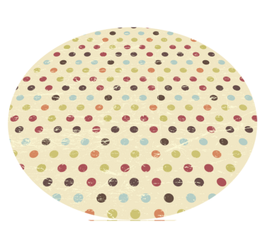 Textiel met stippen vinyl tapijt textuur - TenStickers