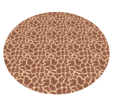 Giraffenpatroon vinyl vloerkleed dierenprint - TenStickers